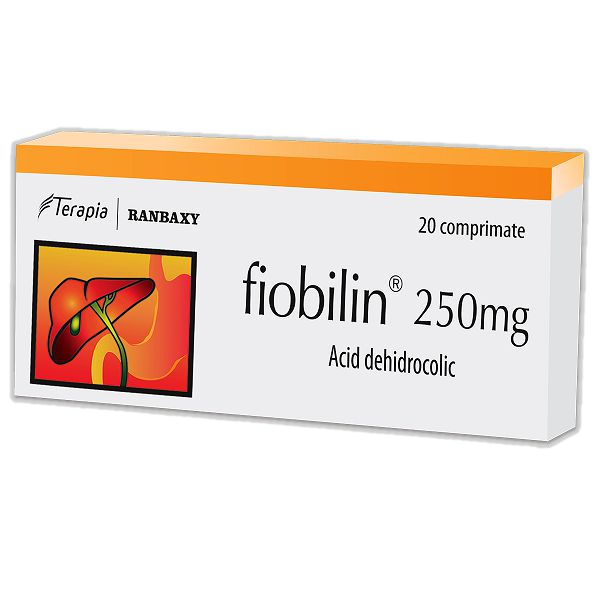 Fiobilin, 250 mg, 20 comprimate, Terapia-