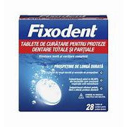 Fixodent, Tablete de curatare pentru proteze dentare, 28 tablete-