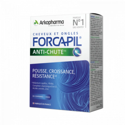 Forcapil anti caderea parului, 30 comprimate, Arkopharma