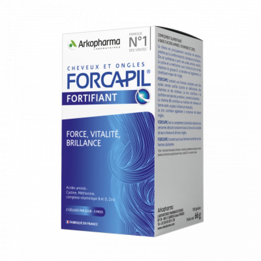 Forcapil par si unghii, 180 capsule, Arkopharma-