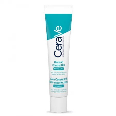 Gel anti-imperfectiuni pentru ten cu tendinta acneica cu AHA si BHA, 40 ml, CeraVe