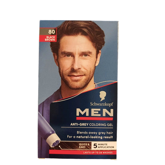 Gel colorant pentru barbati Perferct Negru Men, 1 bucata, Schwarzkopf - 9000101715200