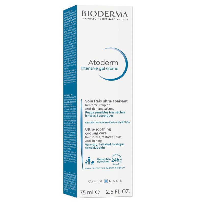 Gel crema Atoderm Intensive, 75 ml, Bioderma-