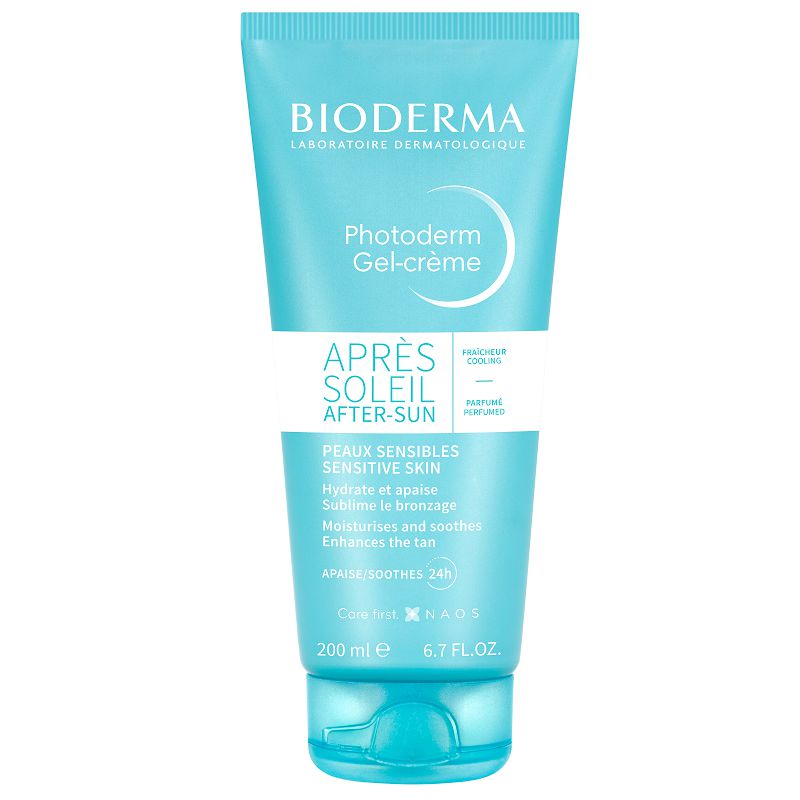 Gel-crema dupa expunerea la soare Photoderm, 200 ml, Bioderma