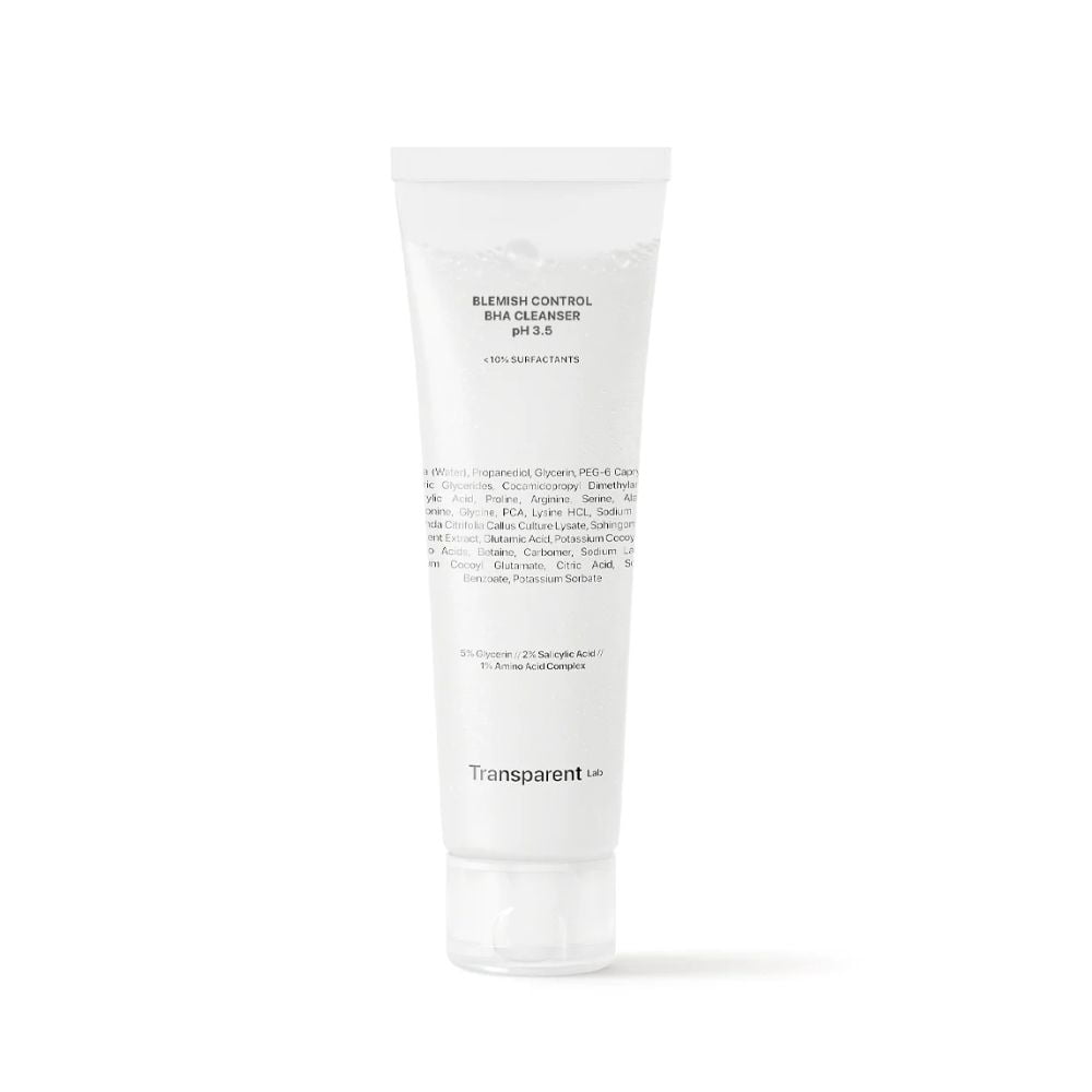 Gel de curatare cu BHA pentru pielea matura predispusa la eruptii, 150ml, Transparent Lab