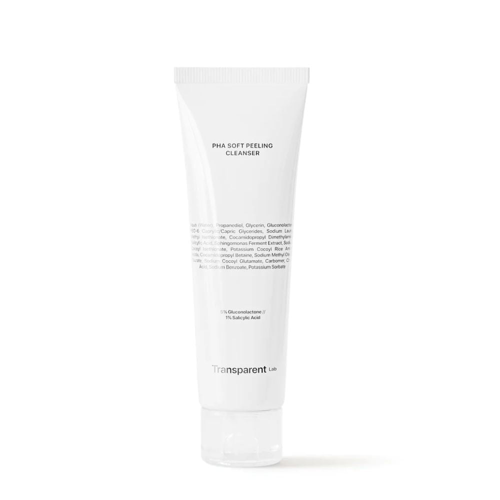 Gel de curatare cu efect exfoliant si PHA, 150 ml, Transparent Lab