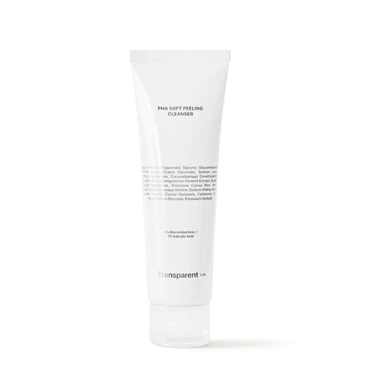 Gel de curatare cu efect exfoliant si PHA, 150 ml, Transparent Lab