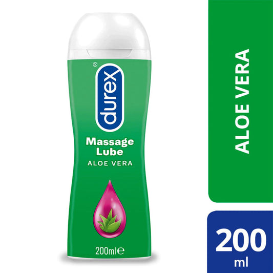 Gel de Masaj + Lubrifiant DUREX Play Massage 2 in 1 Aloe Vera, 200ml-