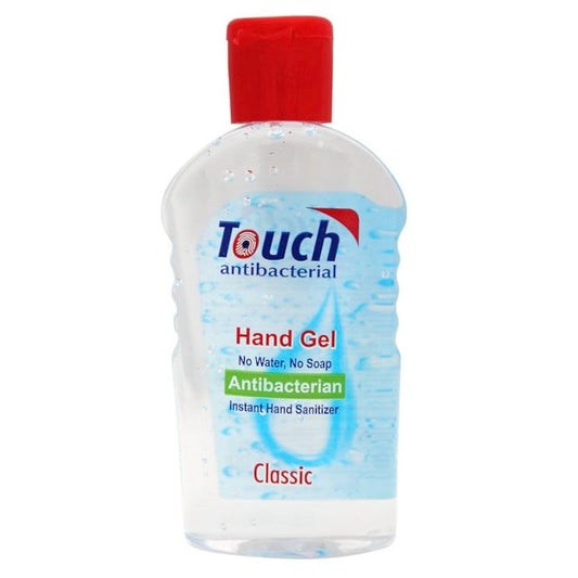 Gel dezinfectant pentru maini Touch, Clasic cu efect antibacterian, 112 ml