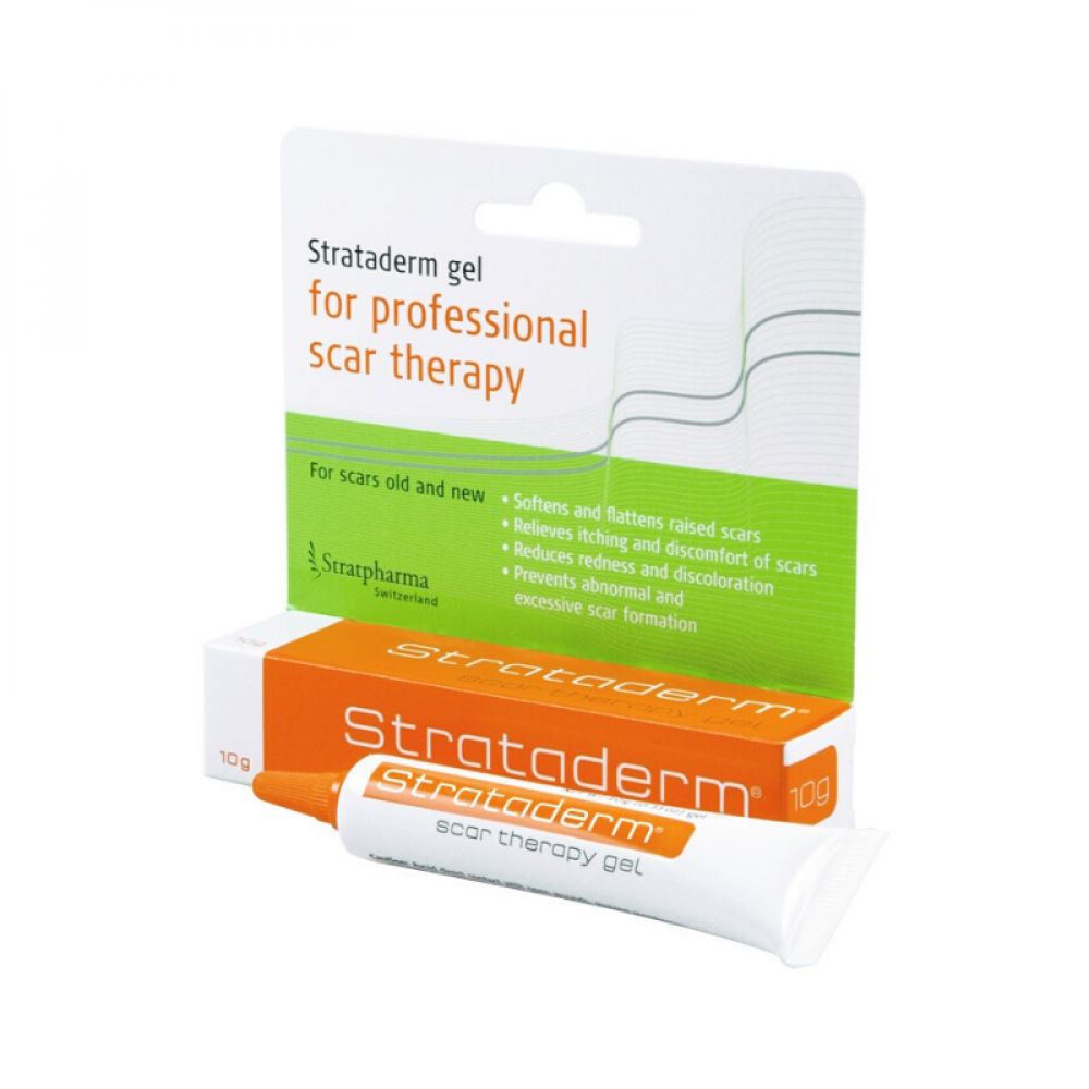 Gel pentru tratamentul cicatricilor anormale Strataderm, 10 g, Meditrina Pharmaceuticals-