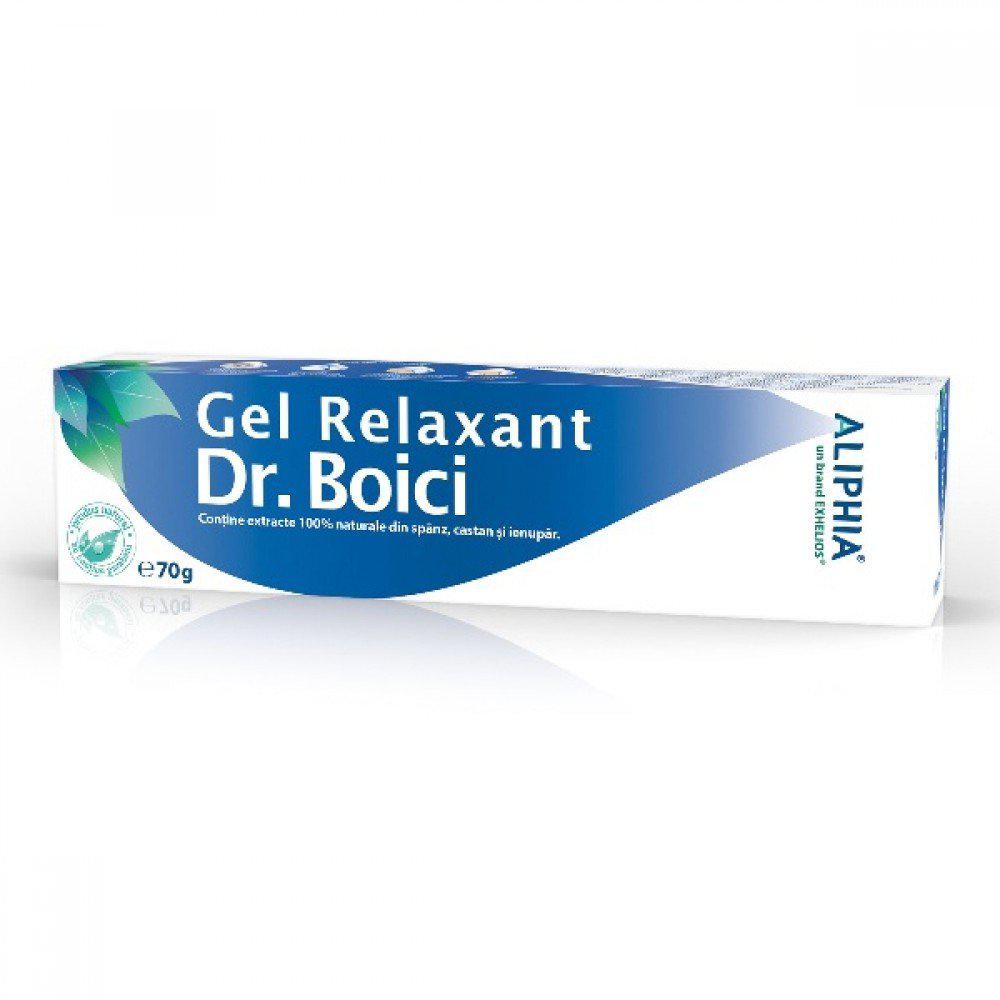 Gel Relaxant cu Spanz, 70g, Dr. Boici