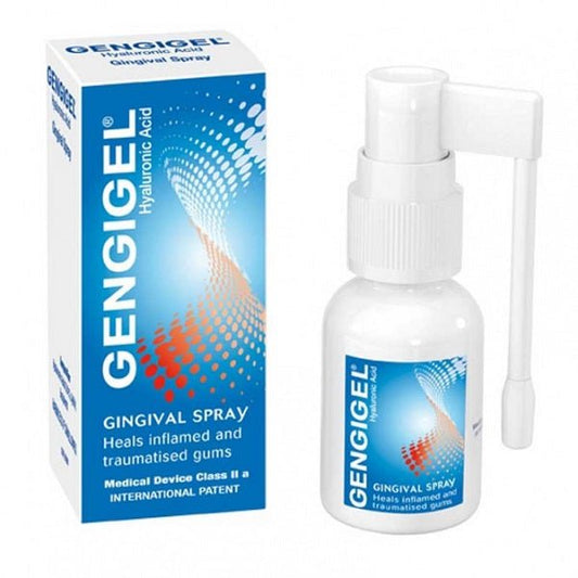 Gengigel Spray gingival cu Acid Hialuronic 0.1%, 20ml, Ricefarma - 8033087660159