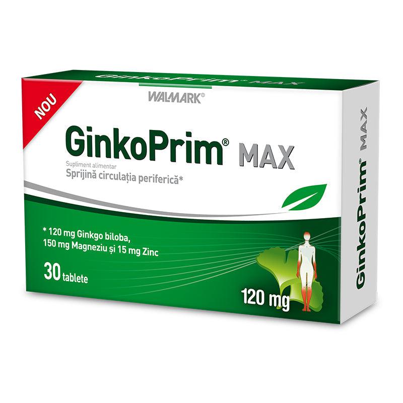 GinkoPrim Max 120mg, 30 tablete, Walmark