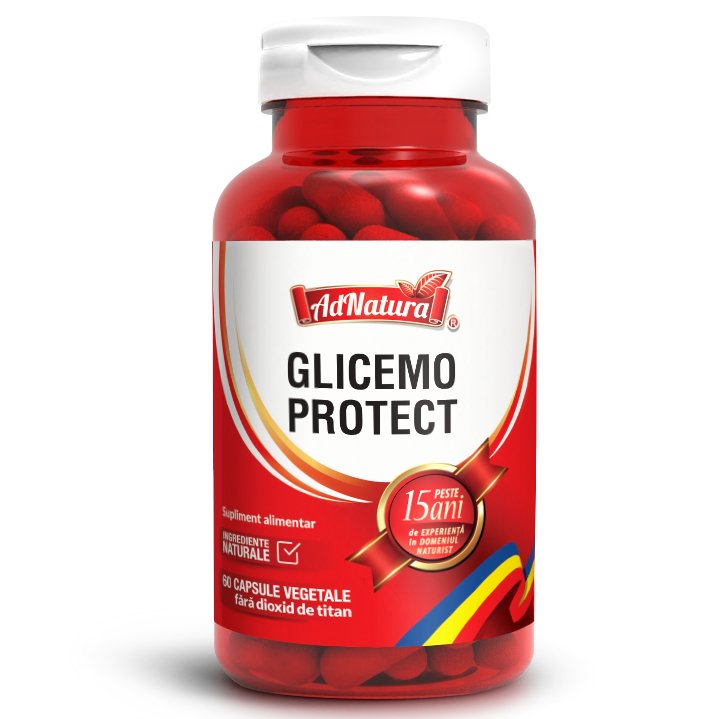 Glicemo Protect, 60 capsule, AdNatura