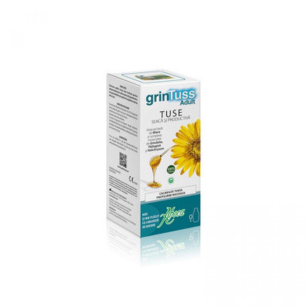 GrinTuss sirop de tuse pentru adulti, 180 mililitri, Aboca-