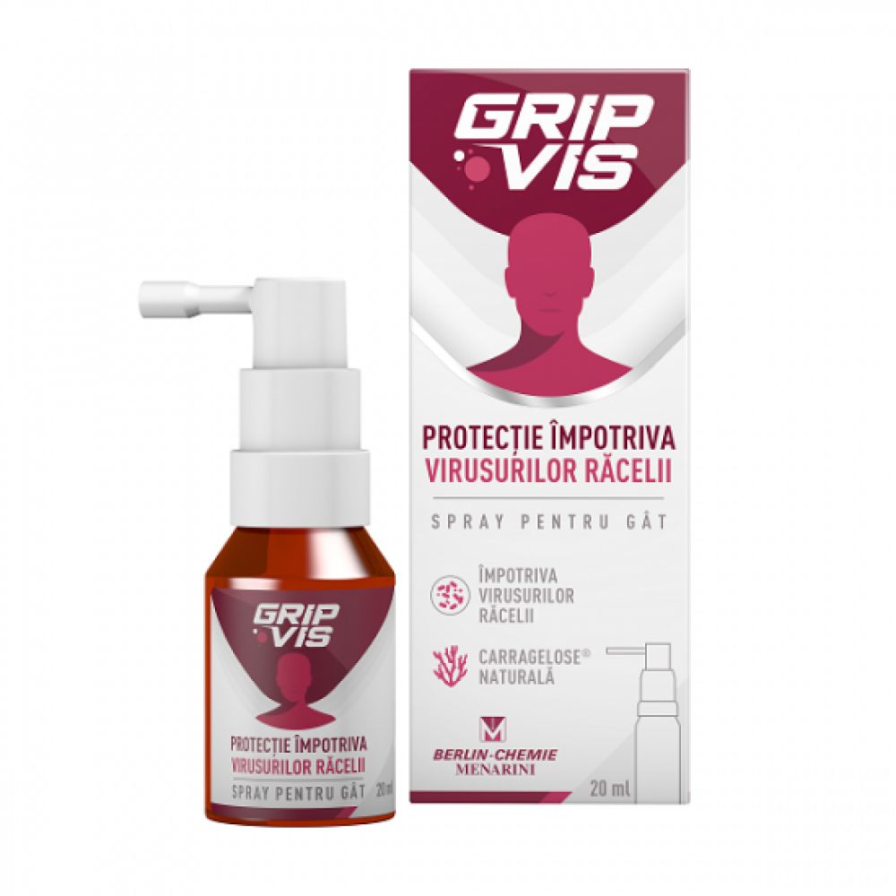 Grip Vis 1.2mg/ml spray gat 20ml Berlin Chemie