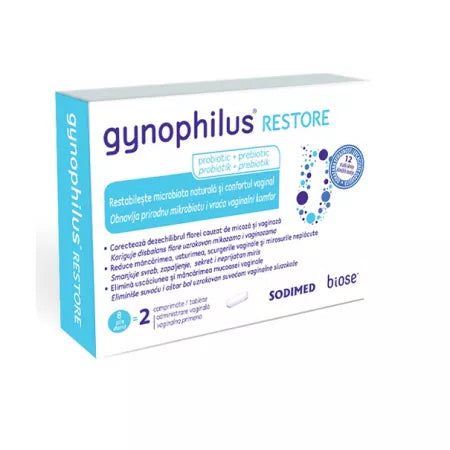 Gynophilus Restore, 2 comprimate, Biose-