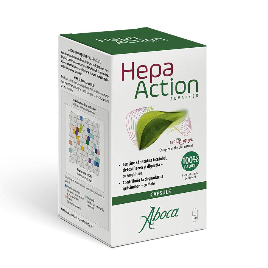 Hepa Action Advanced Hepatoprotector, 50 capsule, Aboca-