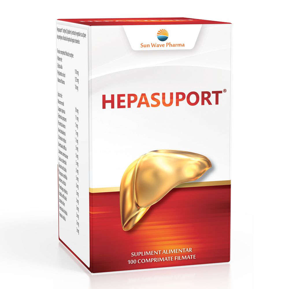 Hepasuport, 100 comprimate, Sun Wave Pharma-