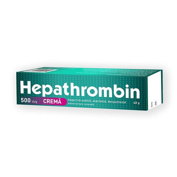 Hepathrombin crema, 500UI/g, 40 g, Hemofarm