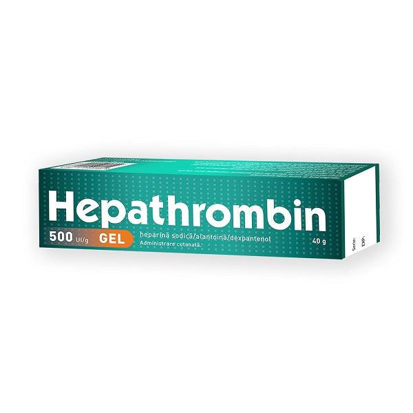 Hepathrombin gel, 500UI/g, 40 g, Hemofarm-