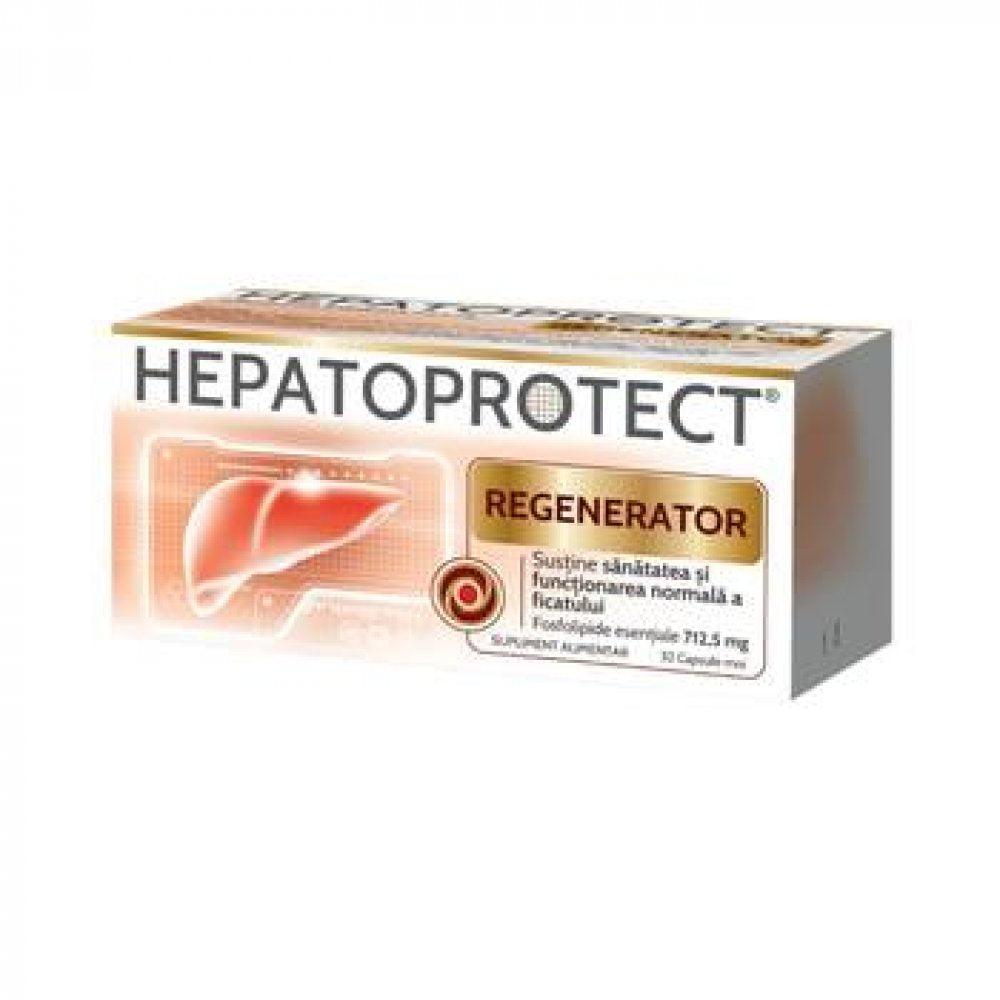 Hepatoprotect Regenerator, 32 capsule moi, Biofarm-