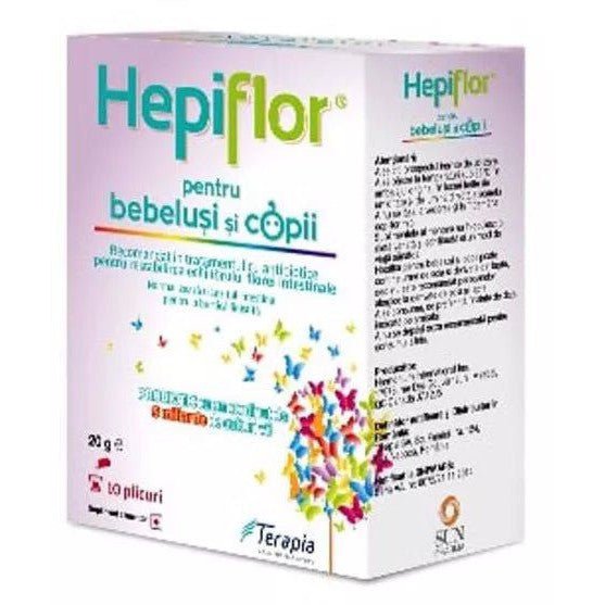 Hepiflor pentru bebelusi si copii, 10 plicuri, Terapia