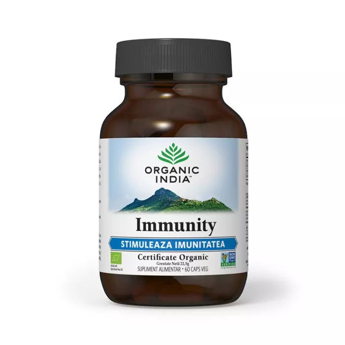 Immunity | Imunomodulator Natural, 60 capsule vegetale, Organic India-