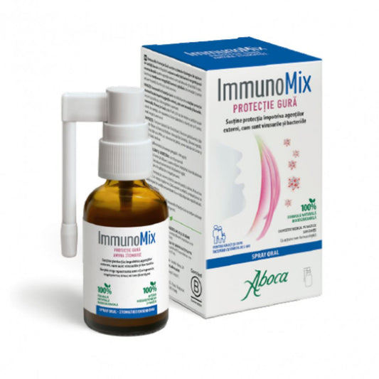 ImmunoMix spray protectie gura, 30 mililitri, Aboca