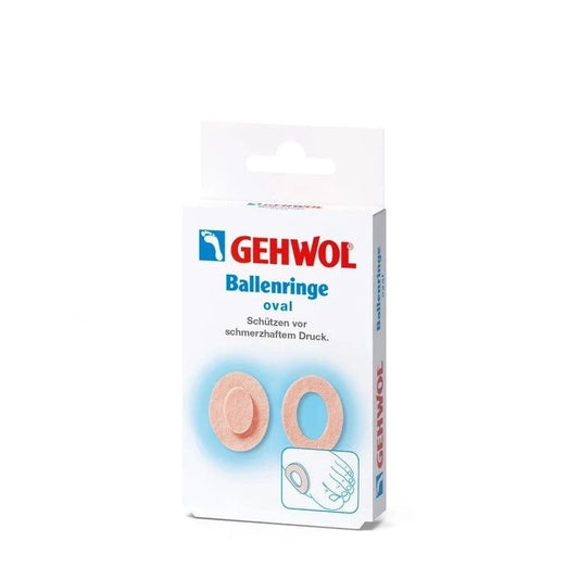 Inel oval din filt pentru protejarea montului hallux valgus, 6 buc, Gehwol