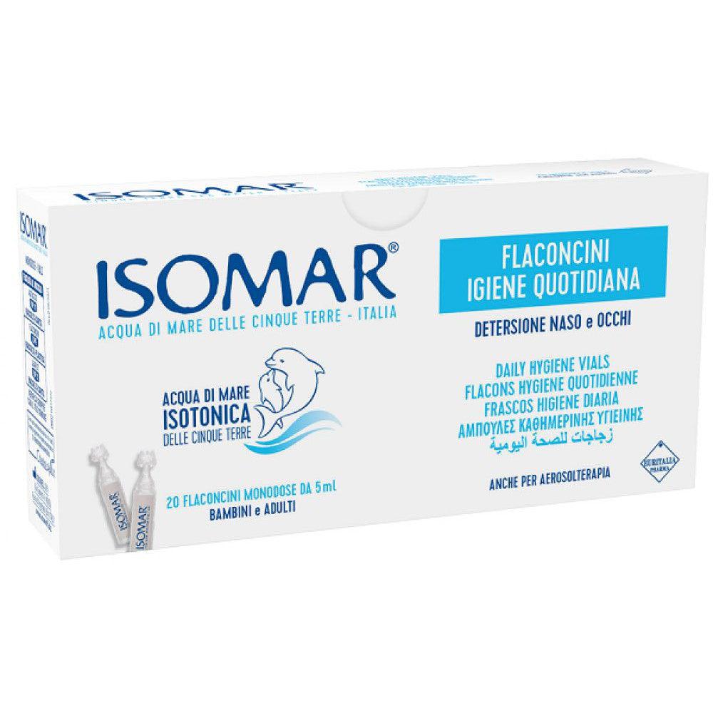 Isomar Apa de Mare Izotonica pt Nas si Ochi, 0 luni+, 5ml x 20monodz