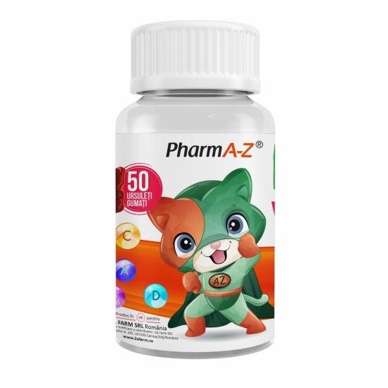 KityVIT Multivitamine, 50 de ursuleti gumati, PharmA-Z