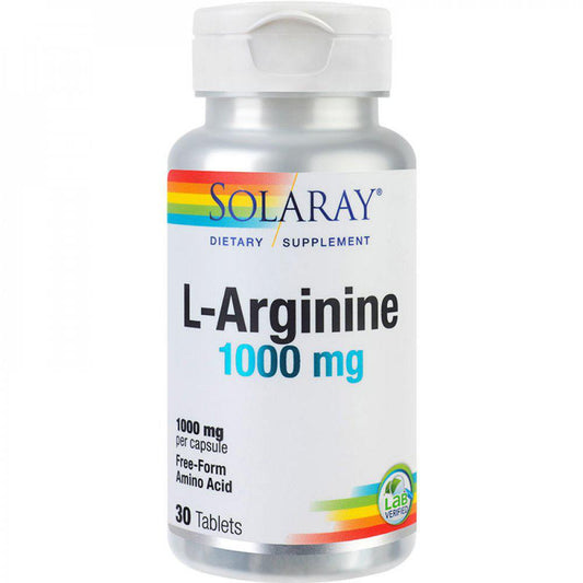 L-Arginine 1000 mg Solaray, 30 tablete, Secom-