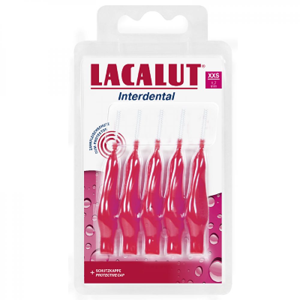 Lacalut Periute Interdentare XXS 1,7mm x 5buc-