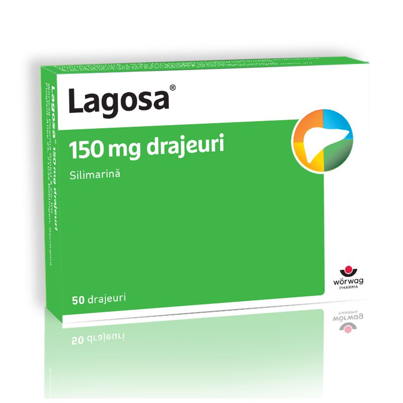 Lagosa, 150 mg, 50 drajeuri, Worwag Pharma-
