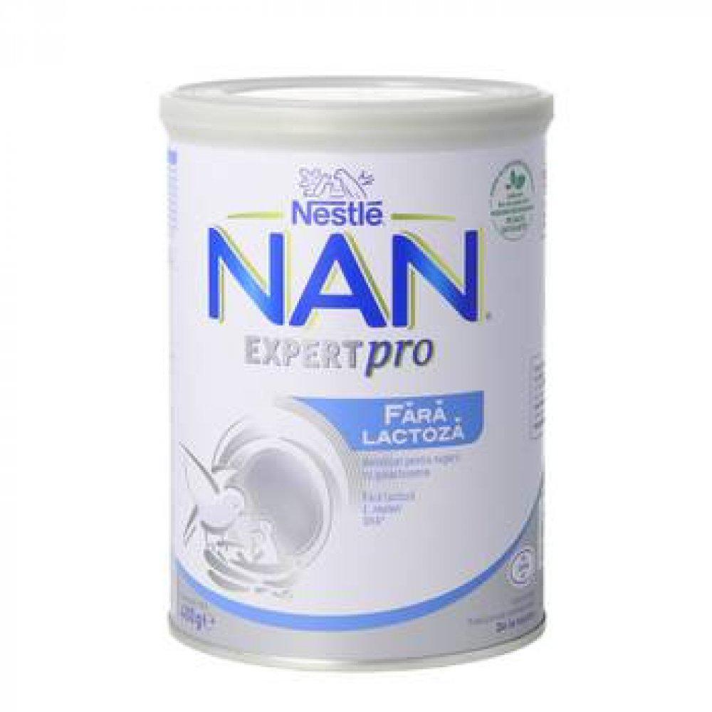 Lapte praf fara lactoza NAN ExpertPro 0 luni+, 400g, Nestle-