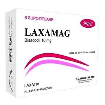 Laxamag, 10 mg, 6 supozitoare, Magistra-