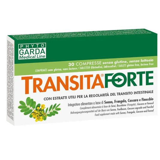 Laxativ fara lactoza si gluten, Transita Forte, 30 comprimate, Phyto Garda