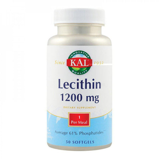 Lecithin 1200mg Kal, 50 comprimate, Secom-