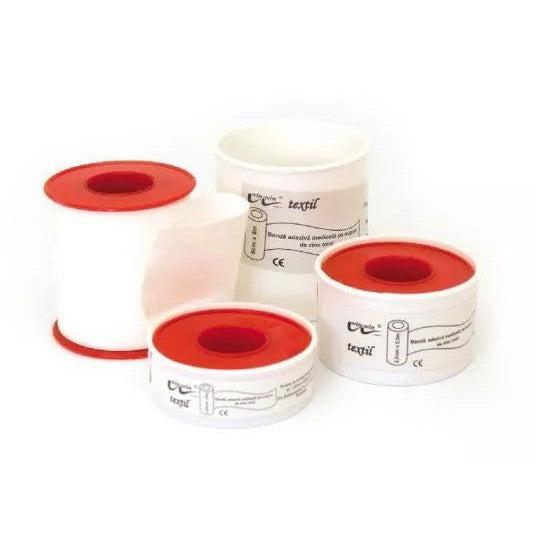 Leucoplast suport matase, 2.5cm/5m, Evrika Q