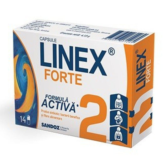 Linex Forte, 14 capsule, Sandoz-