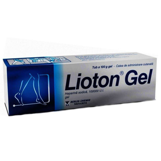 Lioton Gel, 100000 U.I./100 g, 100 g, Menarini
