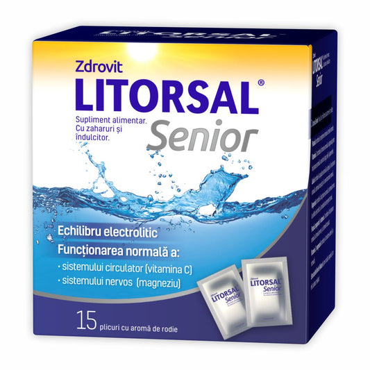 Litorsal Senior, 15 plicuri, Zdrovit