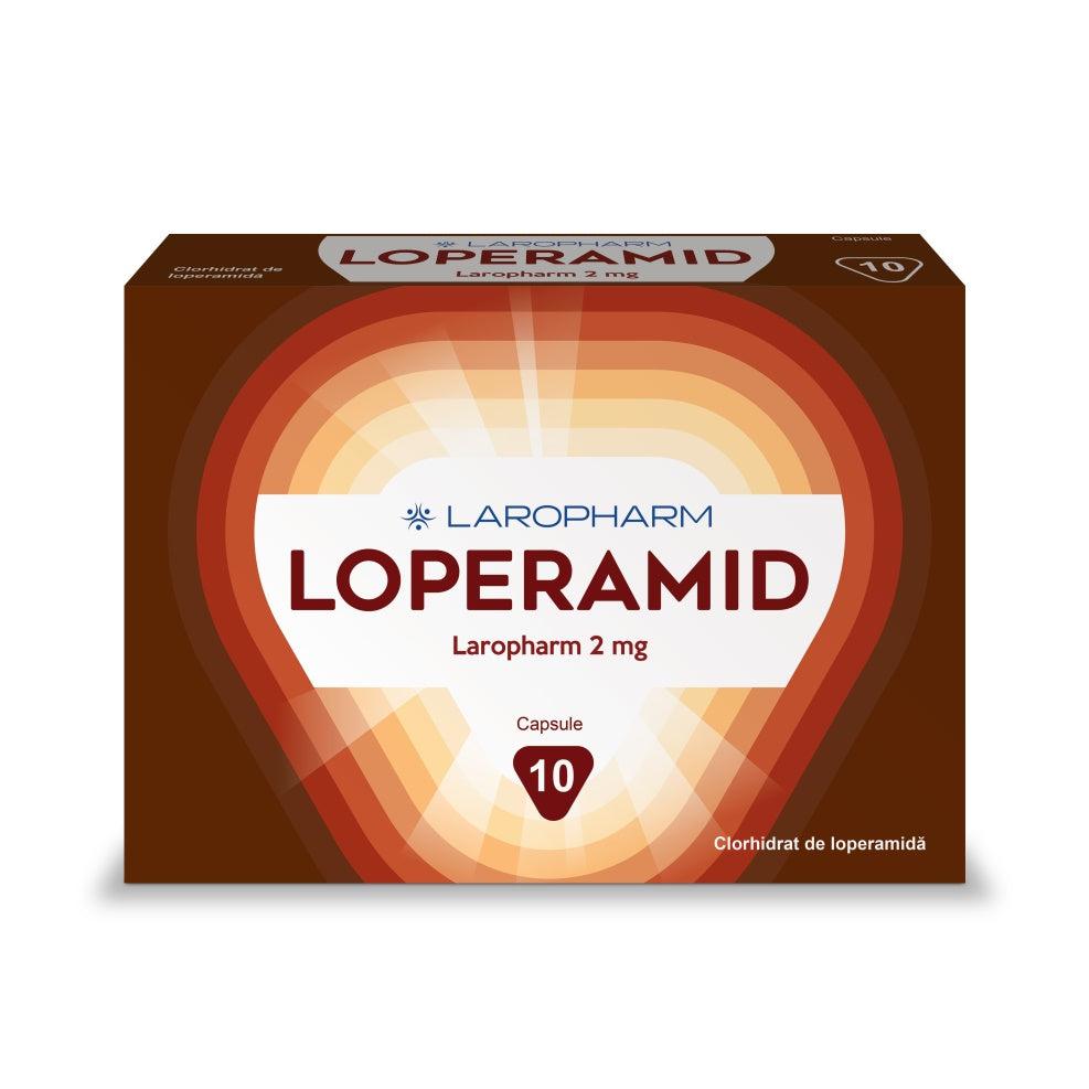 Loperamid, 2 mg, 10 capsule, Laropharm-