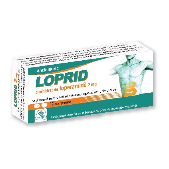 Loprid, 2 mg, 10 comprimate, Helcor-