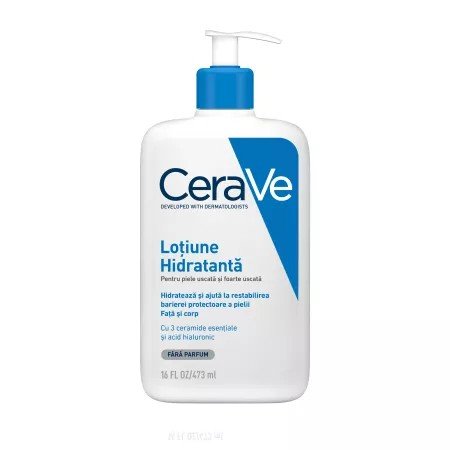 Lotiune hidratanta pentru fata si corp, 473 ml, CeraVe