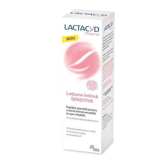 Lotiune intima Sensitive Lactacyd, 250 ml, Perrigo-