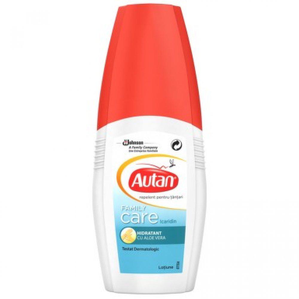 Lotiune spray impotriva tantarilor Family Care, 100 ml, Autan-