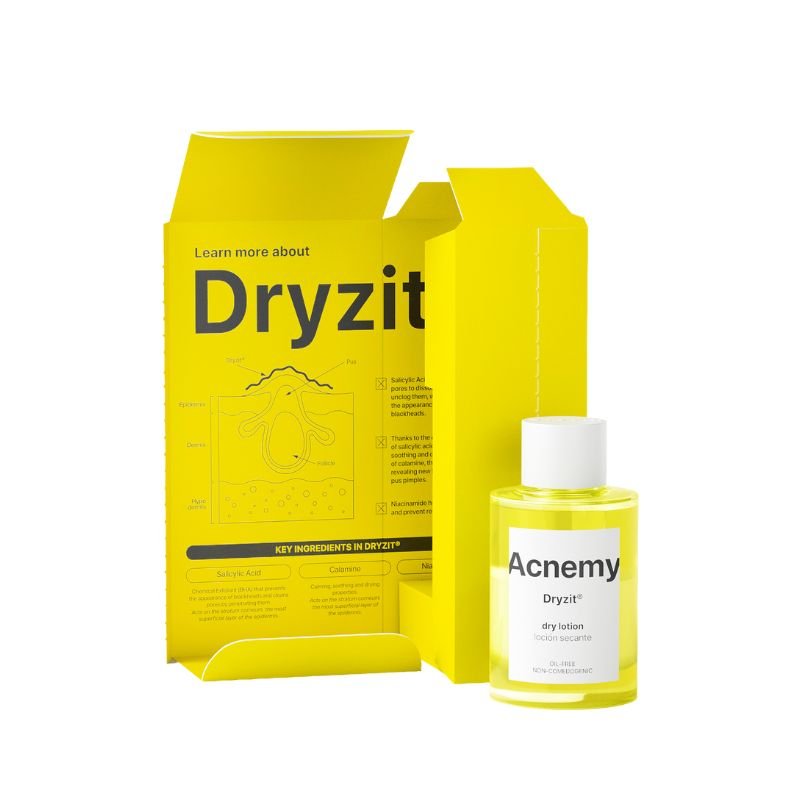 Lotiune pentru uscarea cosurilor cu Acid Salicilic, Dryzit, 30ml, Acnemy