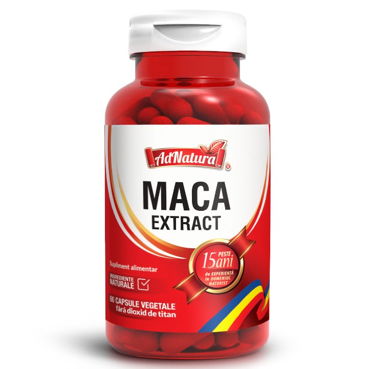 Maca extract, 60 capsule, AdNatura